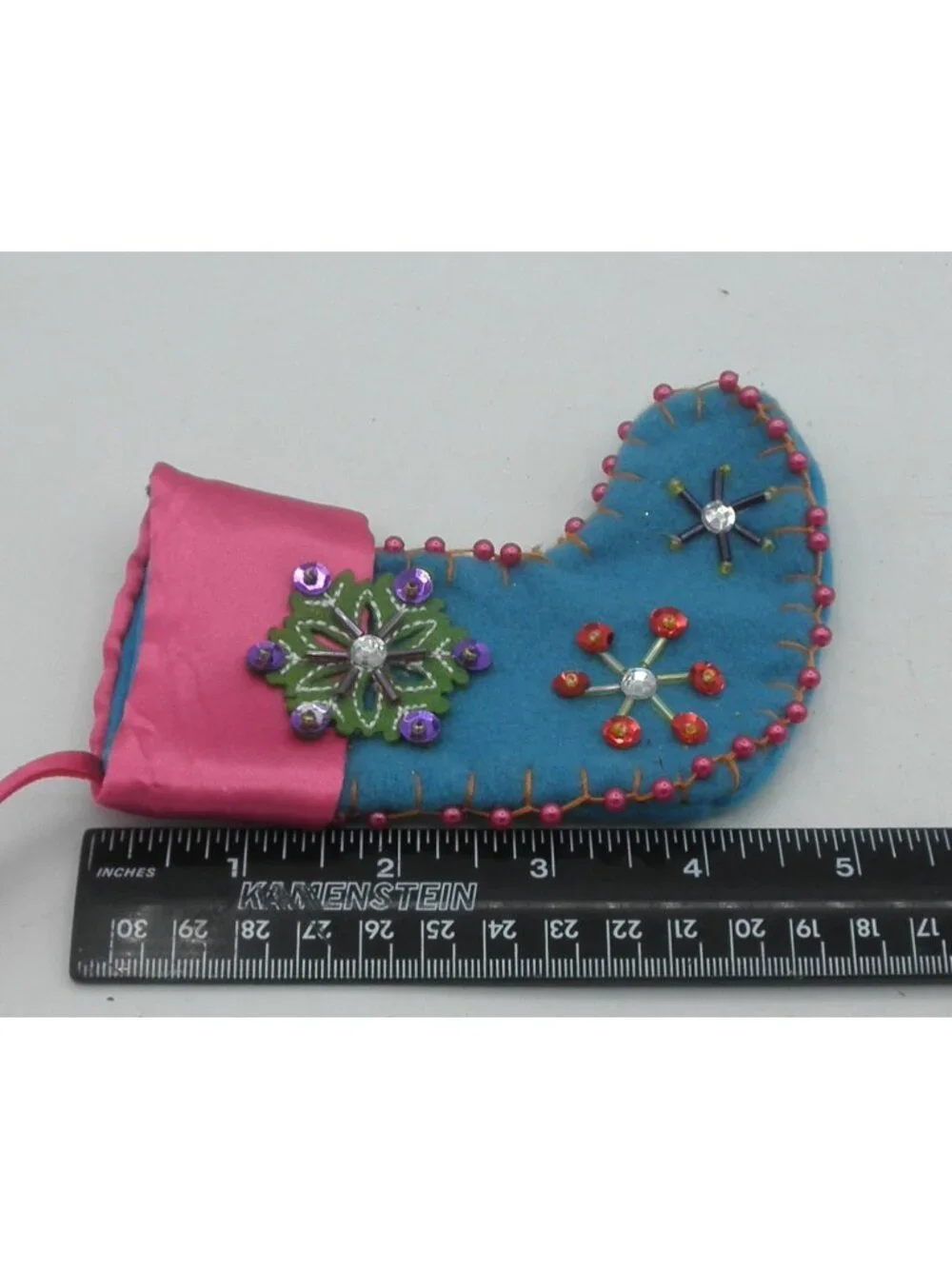 St. Nicholas Square Festive Folk Felt Ornament Lot of 10 Stocking Bird Owl